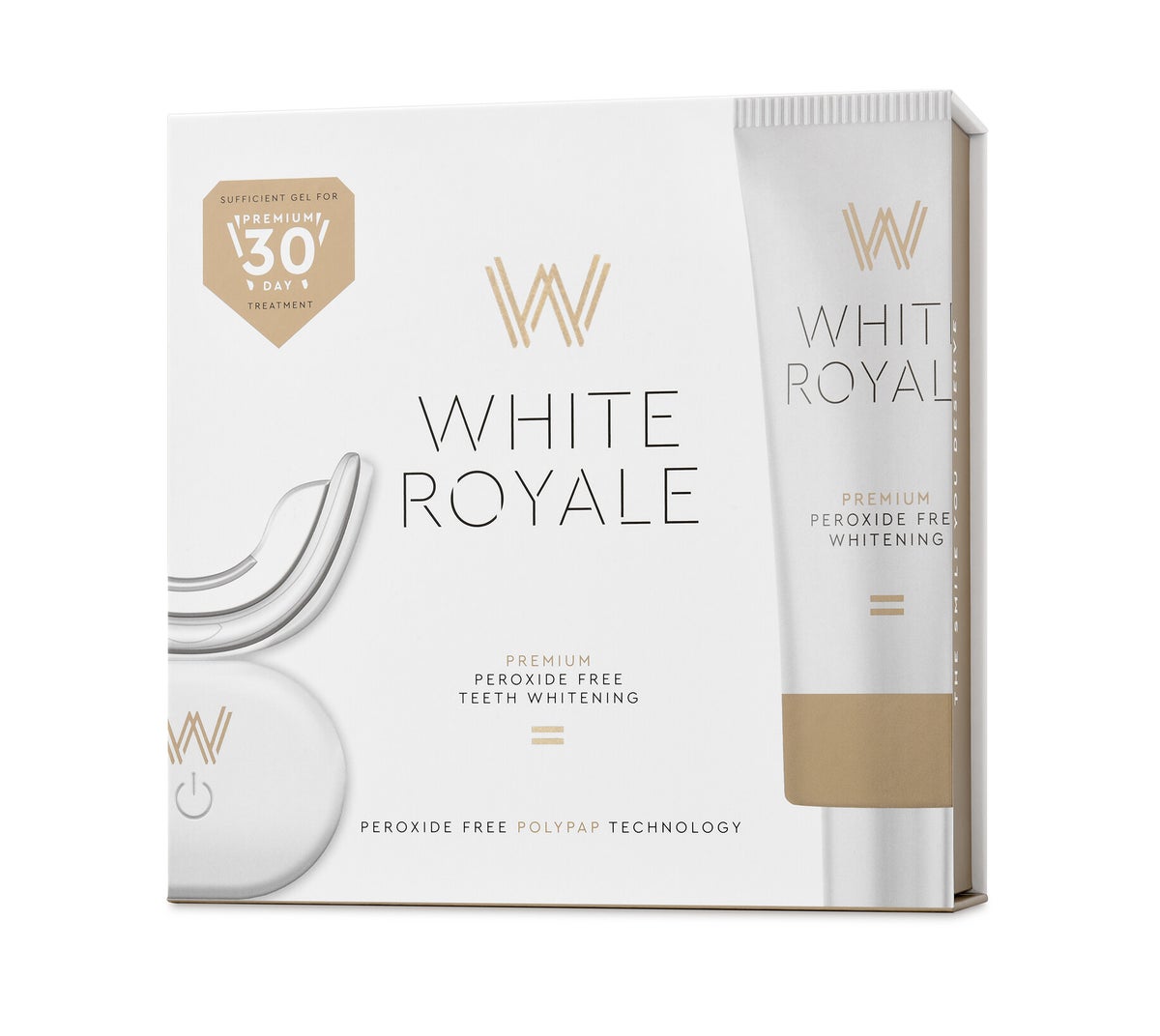 WHITE ROYALE PEROXIDE FREE PREMIUM WHITENING KIT | WhiteRoyale.com