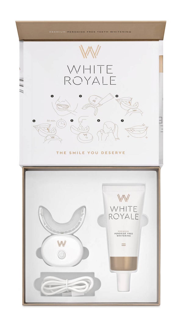 WHITE ROYALE PEROXIDE FREE PREMIUM WHITENING KIT