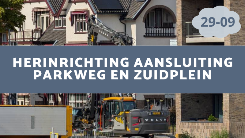 Parkweg naar Zuidplein
