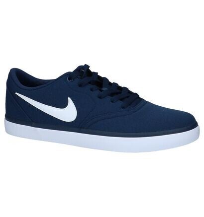 Donker Blauwe Skateschoenen Nike SB Check Solar