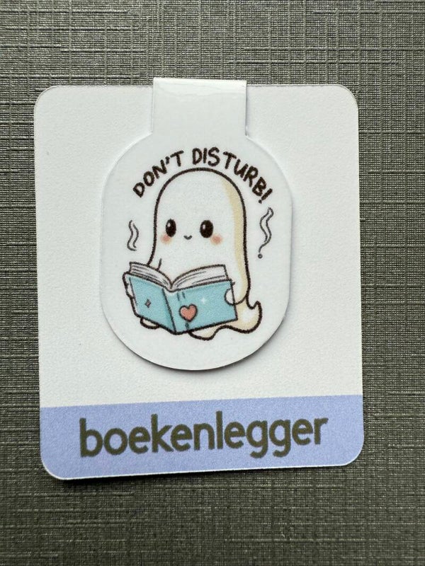 "Don't disturb" spookje boekenlegger