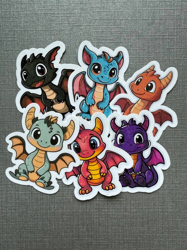 Stickerbundel draakjes