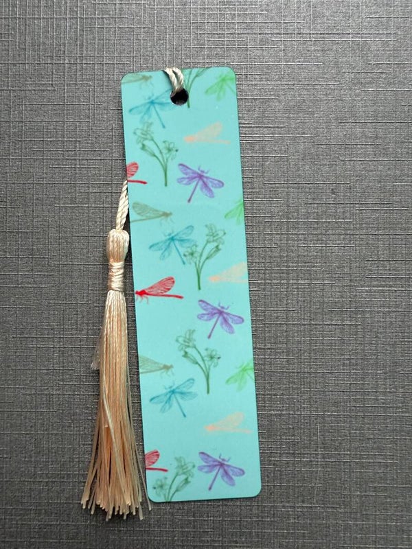 Boekenlegger met libellen