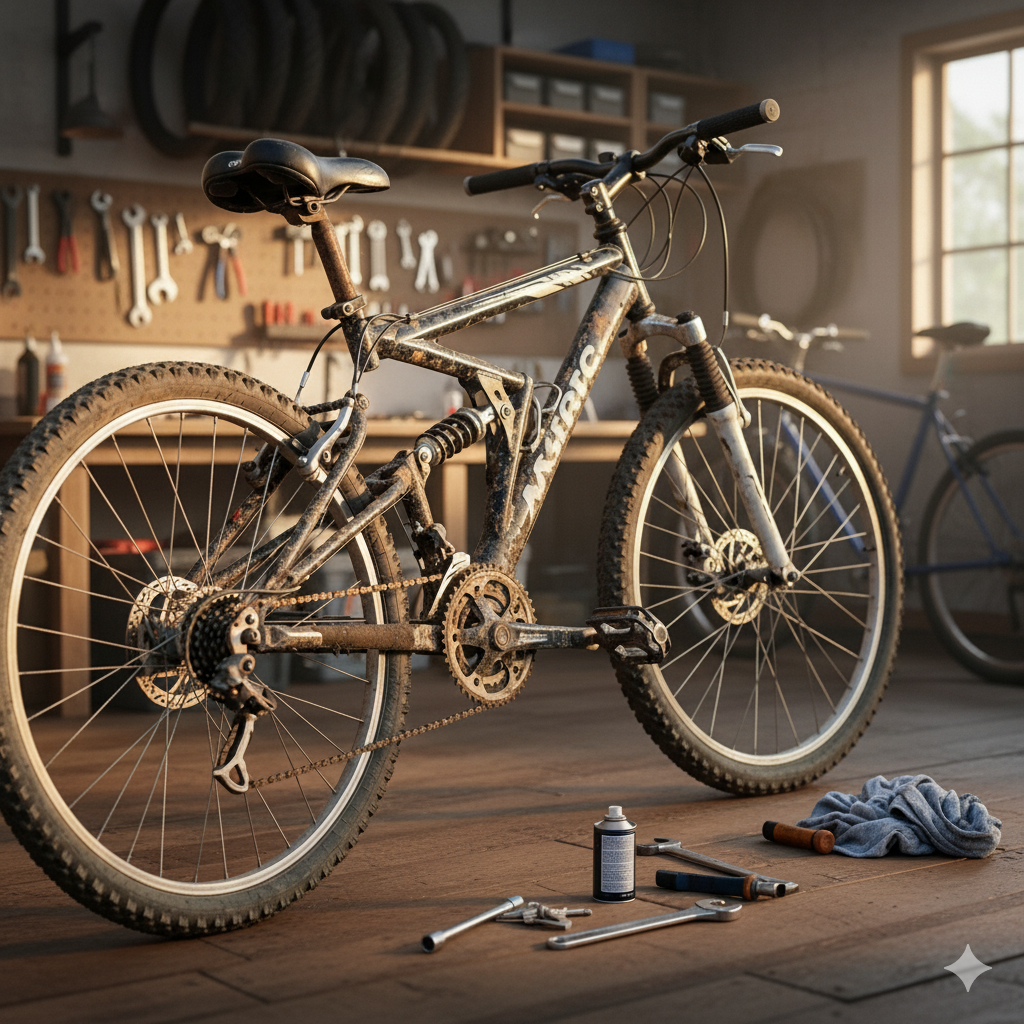 Grote beurt MTB, race-, gravel