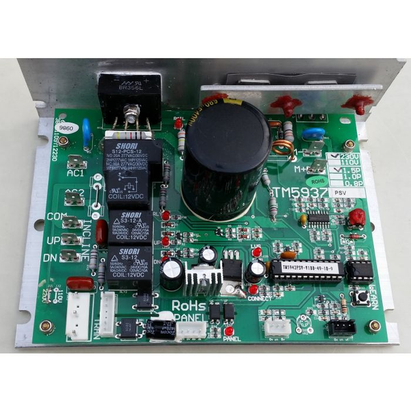 Scheda TM5937 - TM5946 compatibile tapis roulant High Power, Australian, Rovera, Fassi | inclinazione elettrica