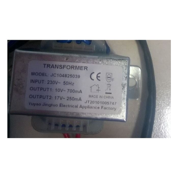 Trasformatore per tapis roulant a doppio secondario 220V a 10V e 17V