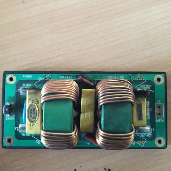 Filtro / Induttanza per tapis roulant tipo Acumen