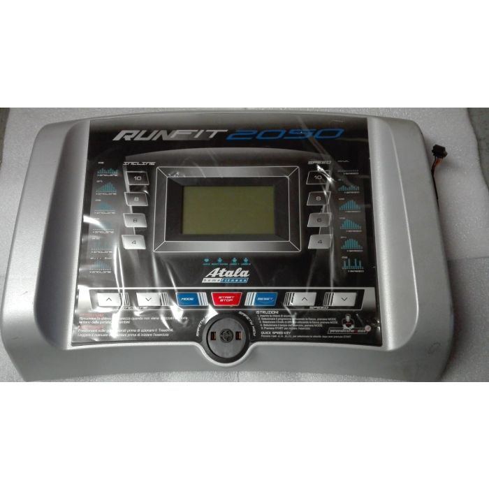 Console completa Runfit 2050 Atala, compatibile con schede SMM, con inclinazione elettrica