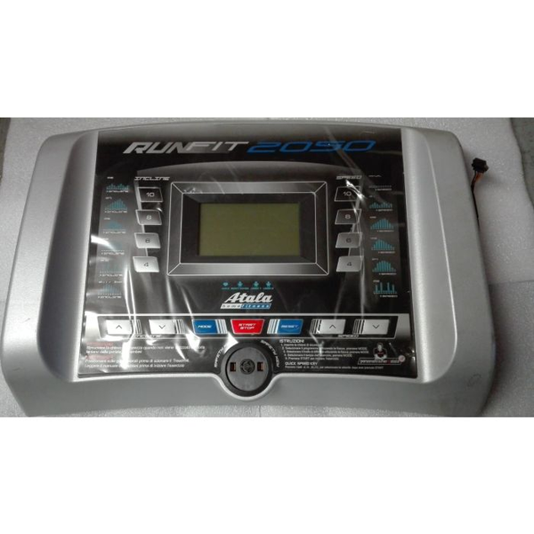 Console completa Runfit 2050 Atala, compatibile con schede SMM, con inclinazione elettrica