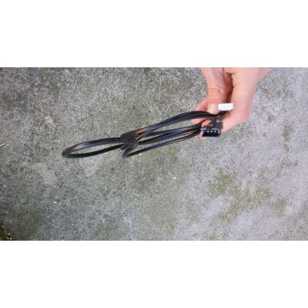 Cavo dati console tapis roulant 4 pin bianco femmina / 4 pin nero maschio