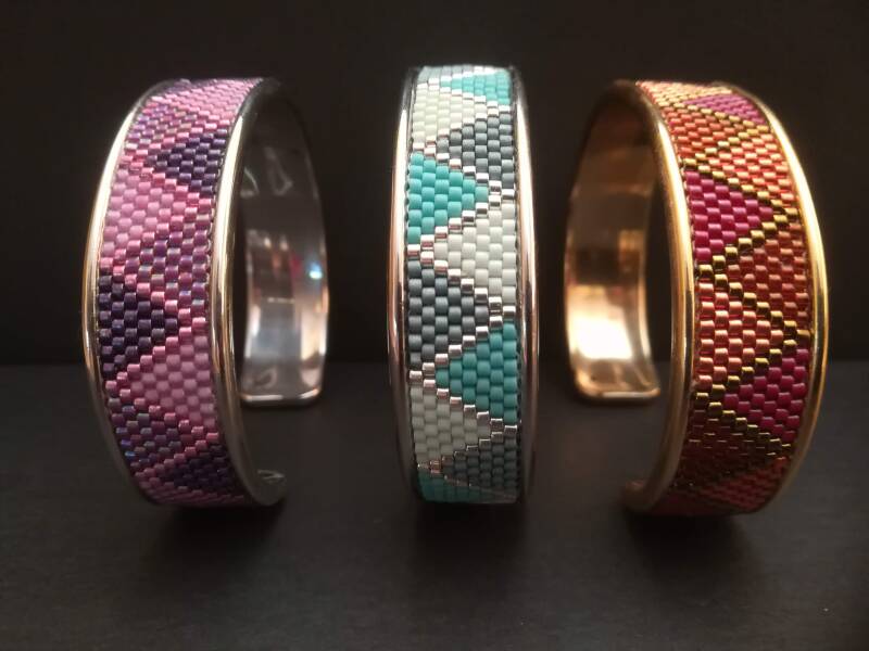 Armbanden "Cuff Peyote"