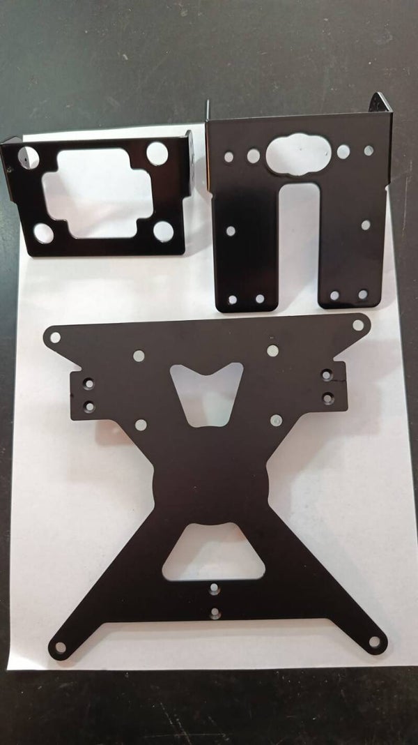 PORTA TARGA IN METALLO YAMAHA  YZF 1000 R1 1120043 TNK