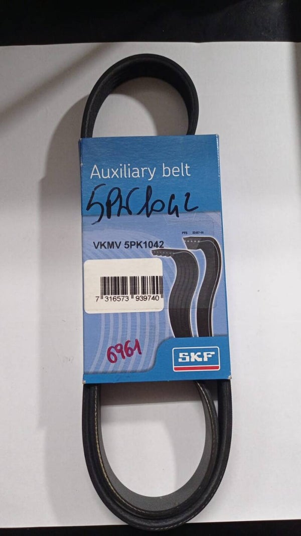 Cinghia Poly-V SKF VKMV 5PK1042 FIAT LANCIA