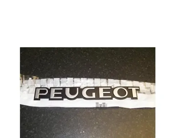 FREGIO STEMMA ADESIVO POSTERIORE PEUGEOT ORIGINALE