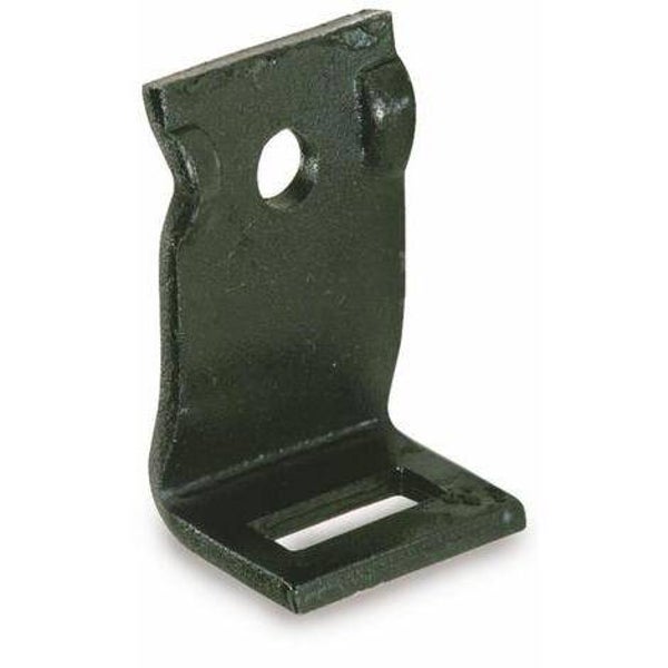 Staffa monolama per molla flex 32x10 e 32x12 H=27 sezione 50X6 e talaio 50x15