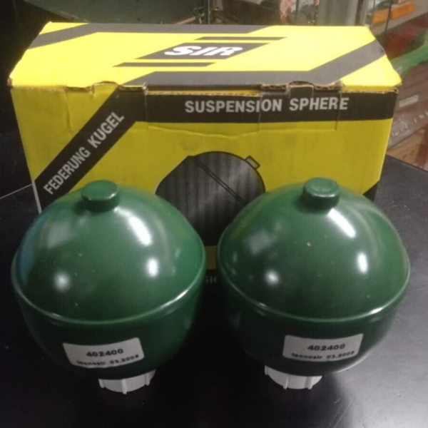COPPIA SFERE ACCUMULATORE PRESSIONE SOSPENSIONE POSTERIORI CITROEN BX