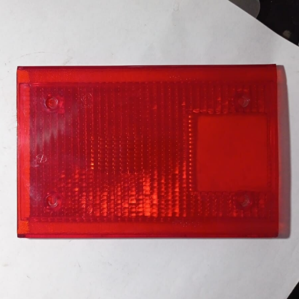 LENTE FANALE POSTERIORE BILATERALE MINI 90/120 ROSSA