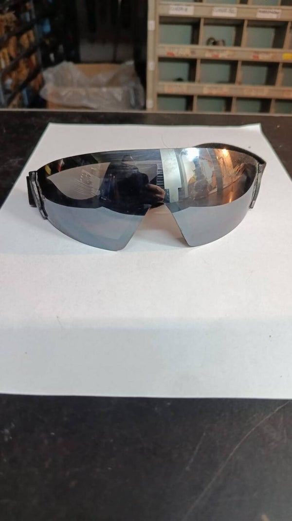 OCCHIALE MOTO DA CUSTOM SPECCHIATO CON MOLLA