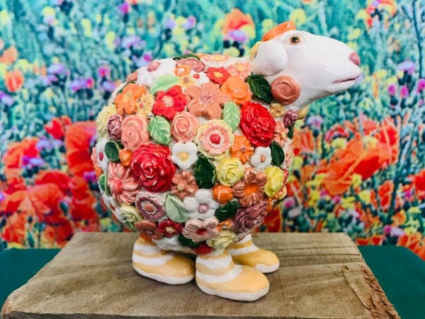 Le mouton fleuri
