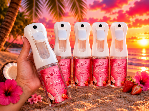 ⚽️strawberry and coconut tanning oil 🍓🥥