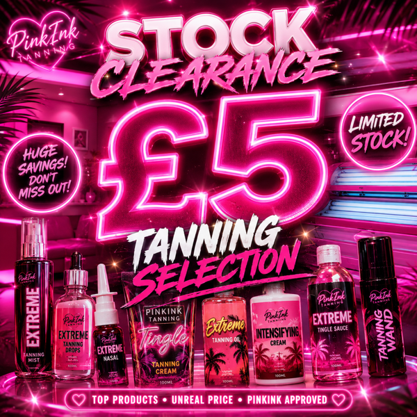 £5 clearance tanning selection 💗