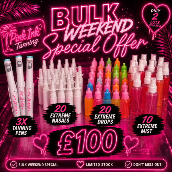 ⚽️Bulk weekend special offer including viral tanning pens 🙌🏾👏💗