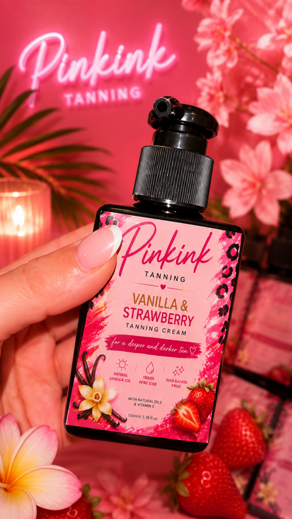 strawberry and vanilla intensifying cream 🍓