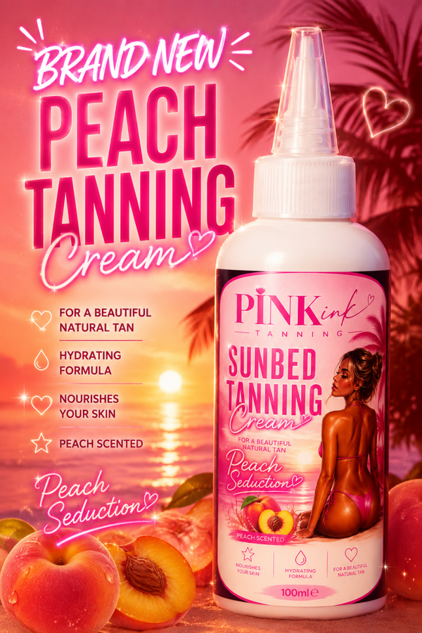 BRAND NEW PEACH TANNING CREAM 🍑