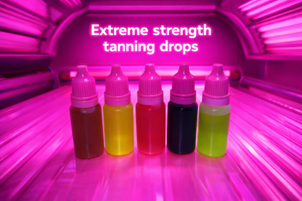Extreme tanning drops