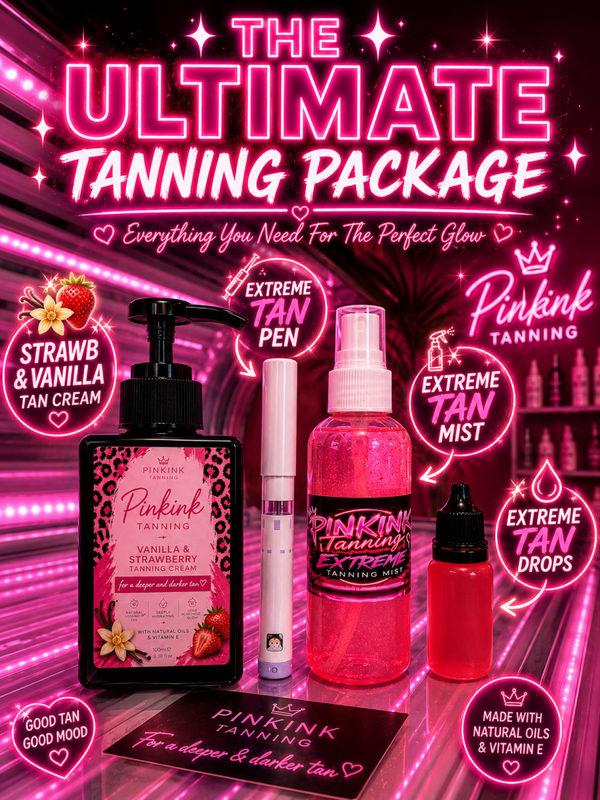 THE Ultimate Tanning Package 🙌🏾💗