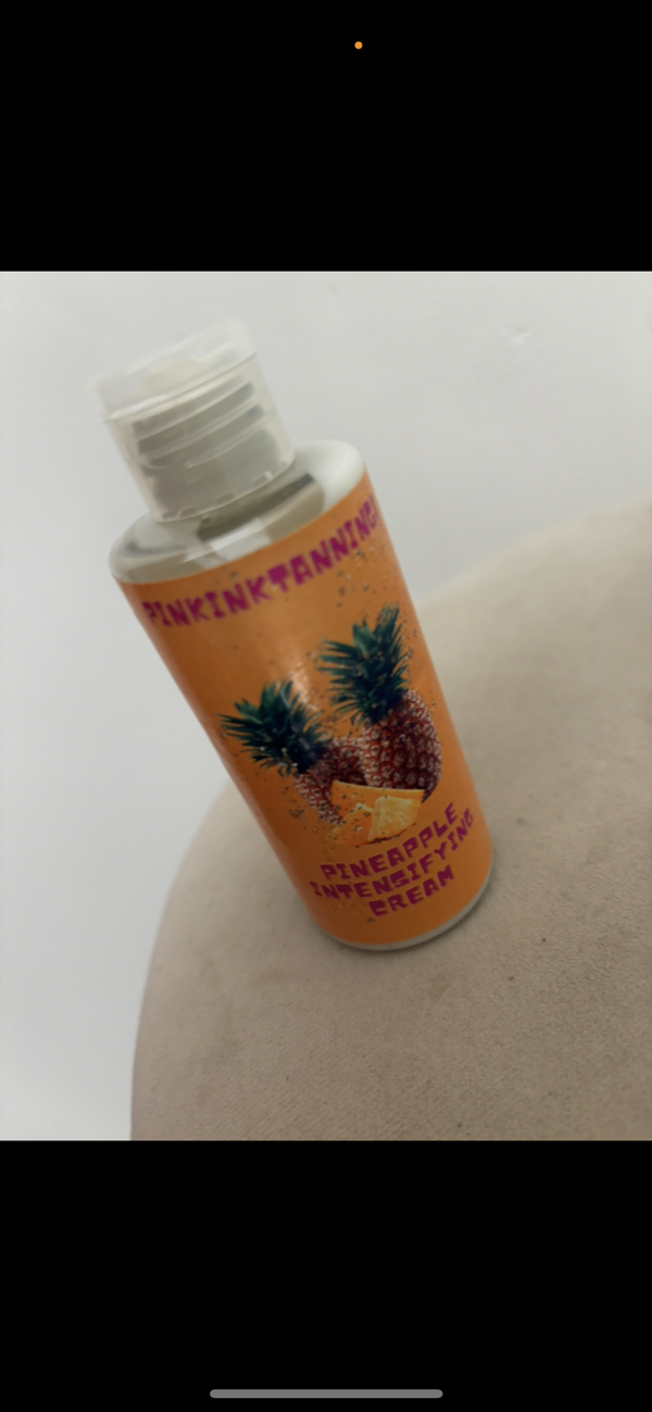 pinapple tanning cream