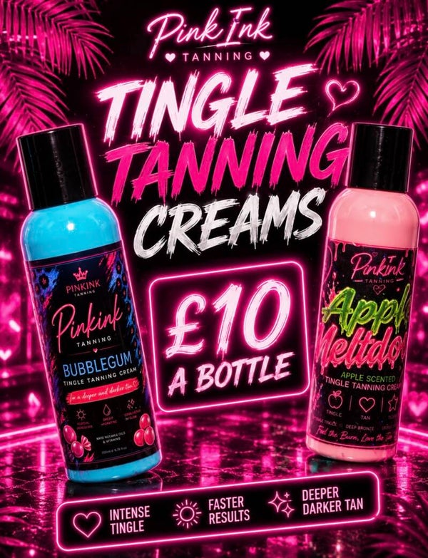 Tingle Tanning Creams 🔥