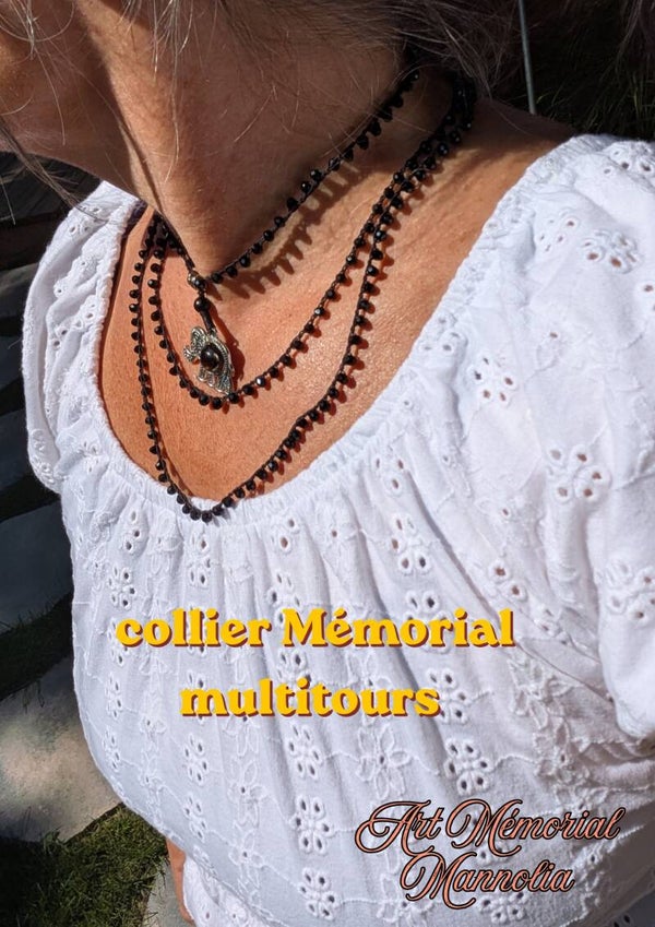 Collier Mémorial Multitours de la collection Mémoire d'éléphant 205$