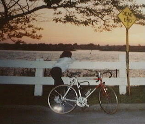 1st Photo of me with my Schwinn World  (1988 Island Park, NY)