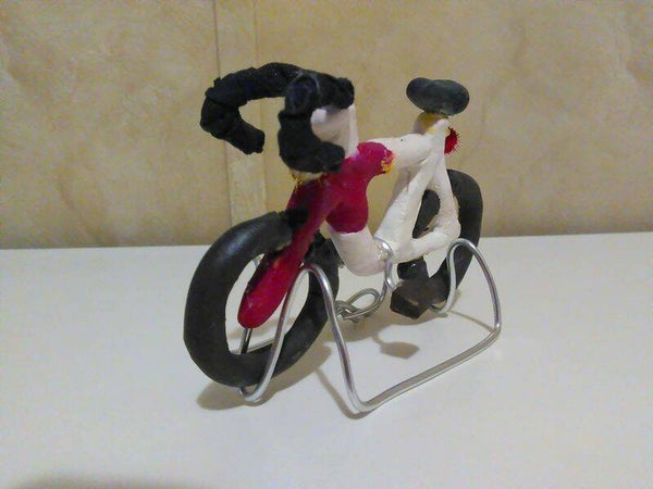 A Sculpey Clay Model I Made of My Schwinn