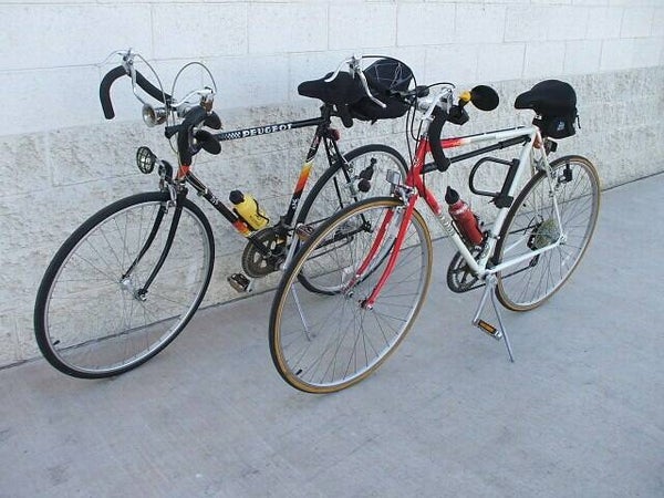 My Schwinn and My Sister's Royce Union Bike