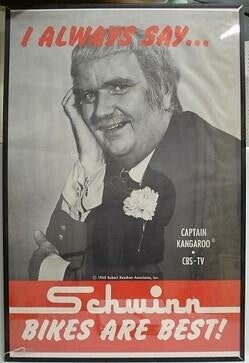 Old Schwinn World Ads Featuring Captain Kangaroo