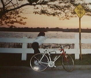 1st Photo of me with my Schwinn World  (1988 Island Park, NY)