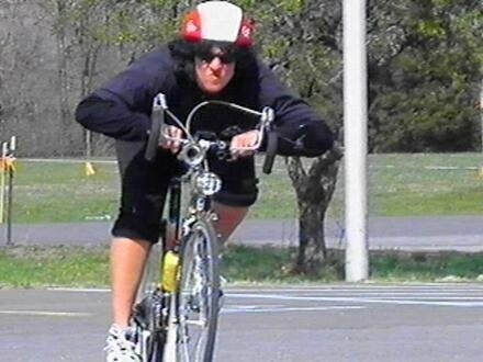 Me and Sister Jane On Our Bikes - (Upstate Red Hook 2000-2008?)