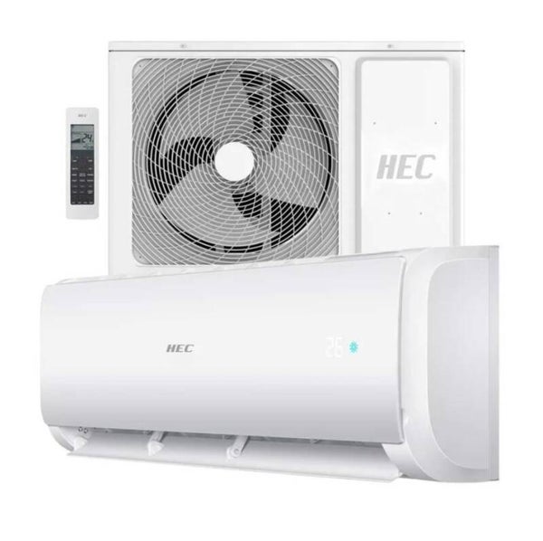 Conjunto Split Pared Haier HEC Wi-Fi Inverter R32 - 2,5kW