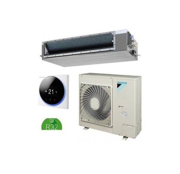Daikin ADEAS50A Aire Acondicionado Conductos  Marca Daikin  Referencia 060200578  Aire acondicionado por conductos Daikin ADEAS50A de gas R32, Potencia de 5 Kw en frío y 6 Kw en calor, equivalente a 4300 frigorías (Kcal/h). Para estancias de 45 m2 aprox,
