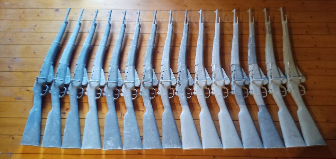 Berthier en cours de fabrication avant peinture