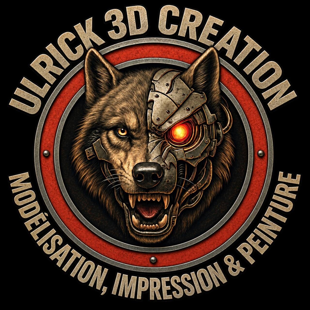Logo officiel Ulrick 3D Creation