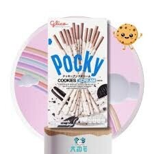 Pocky cookies & cream