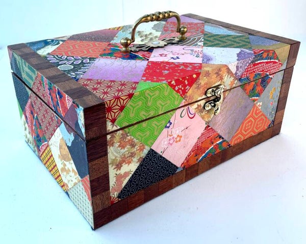 Japanese Style Jewellery/Memento Box. Totally Unique