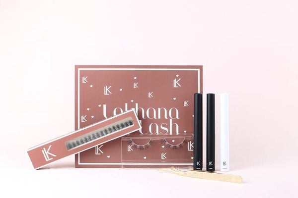 DIY lash extensions kit + 1 doos extra wimpers