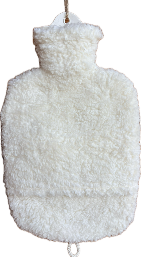 Wärmflasche Cozy Cover mit Bezug aus Baumwollplüsch