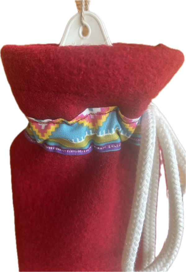 Wärmflasche Longi mit Bezug aus Wollwalk