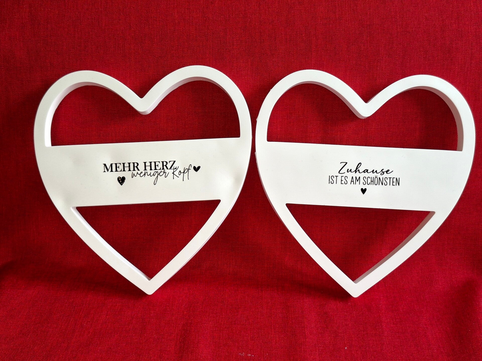 Herzen zum hinhängen