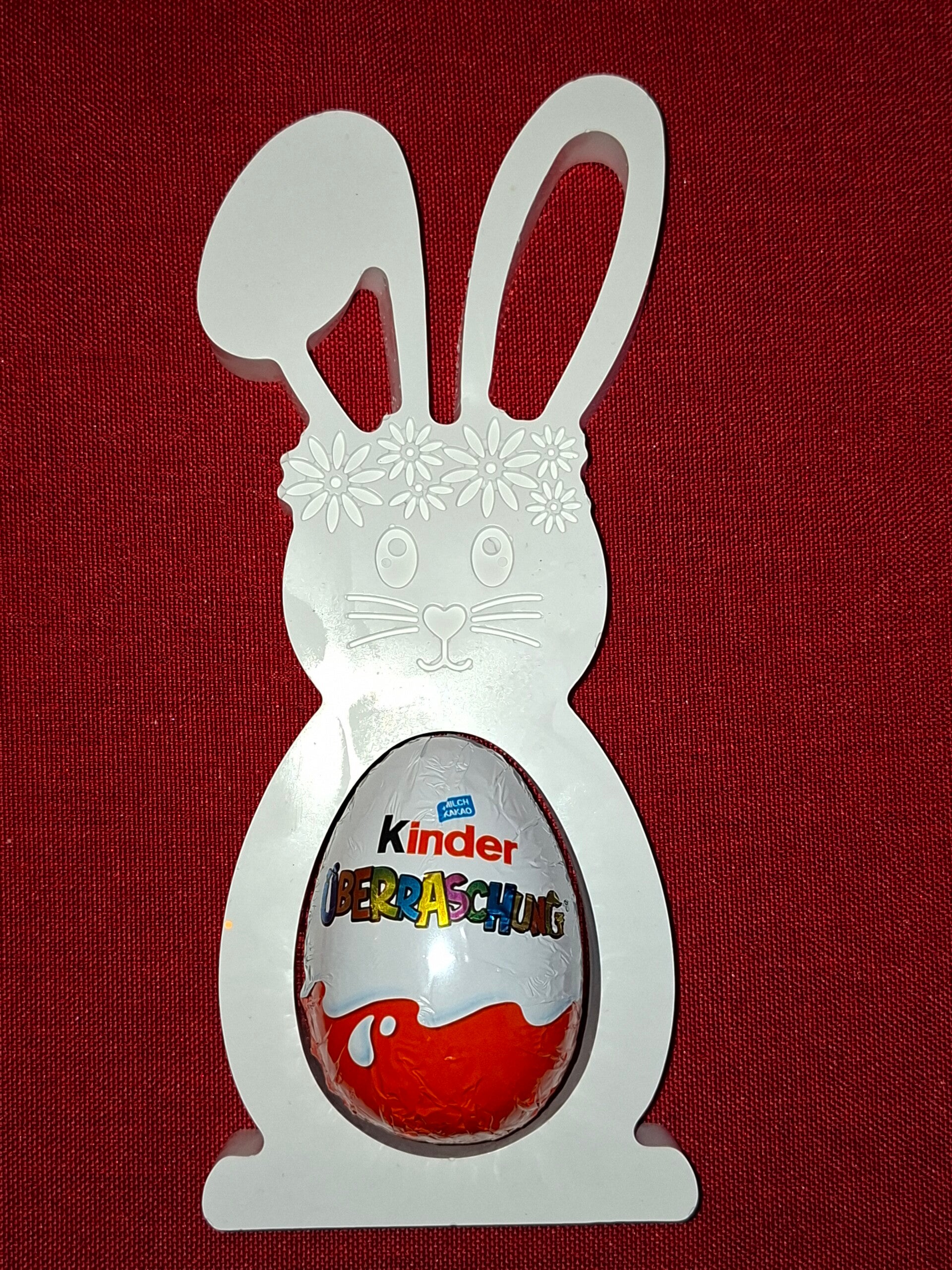 Hase mit Platz für ein Ü-Ei oder gekochtes Ei